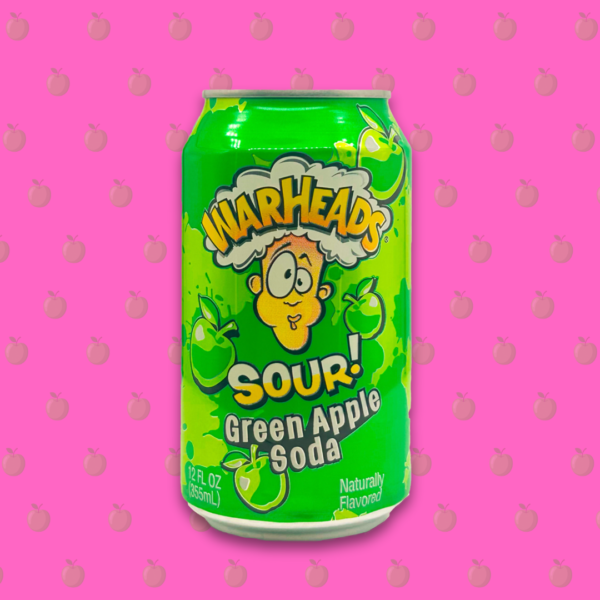 Apple Sour soda - Warheads saveur pastèque acidulé